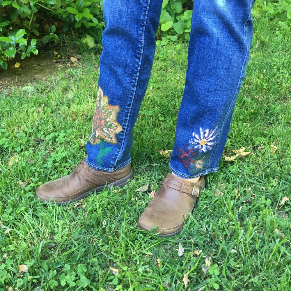 Flower Power Jeans